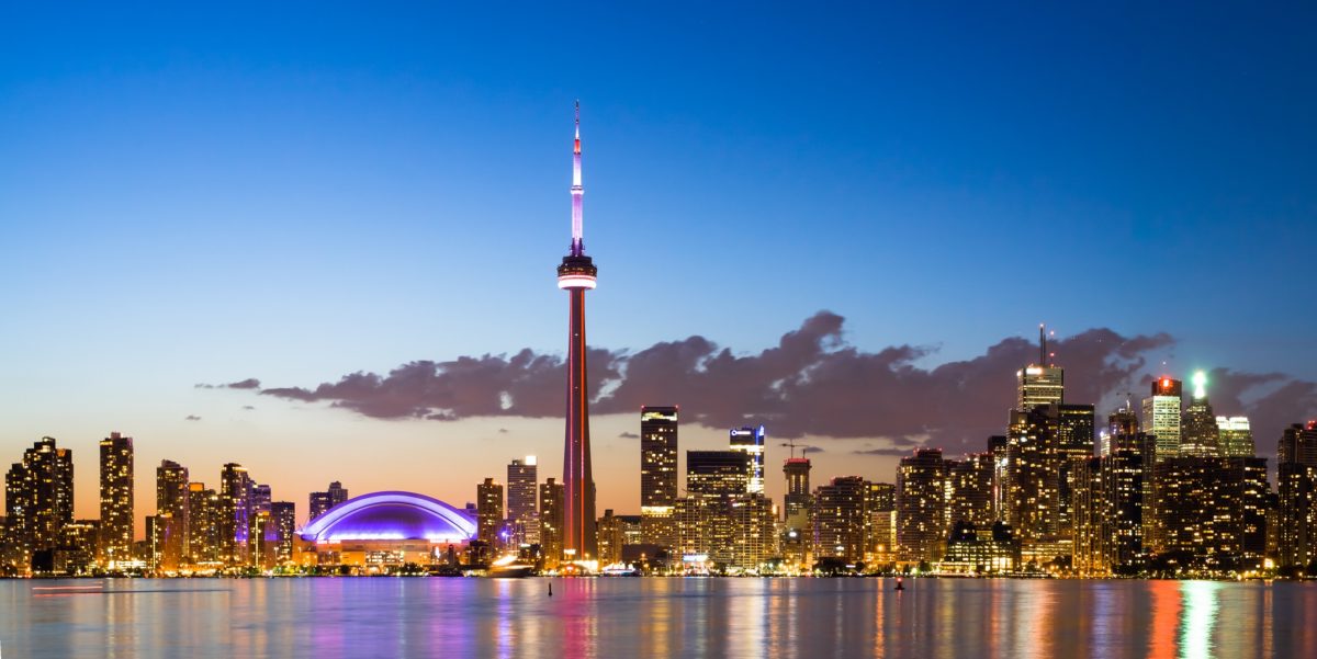 View Of Toronto Canada Cityscape During Sunset | Wood Consulting